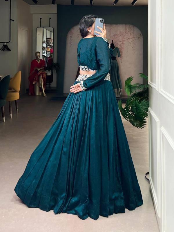 RIWAAZ Co-ord set Lehenga Vichitra Silk PBL Lehengha choli wholesale suppliers in Mumbai